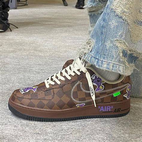 nike air force 1 con louis vuitton